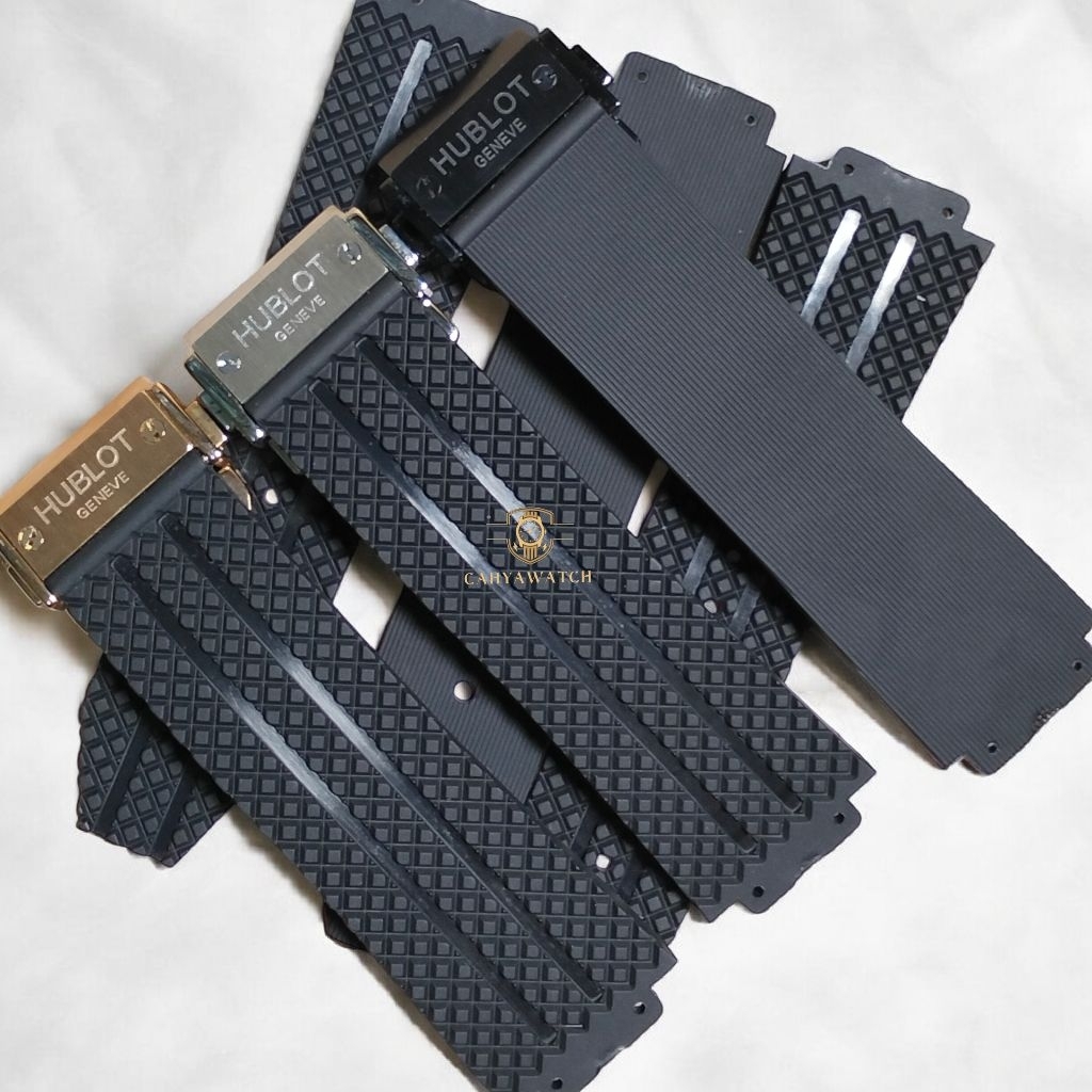 Strap Tali Jam Hublot Geneve Rubber Strap Jam Hublot 22mm×24mm