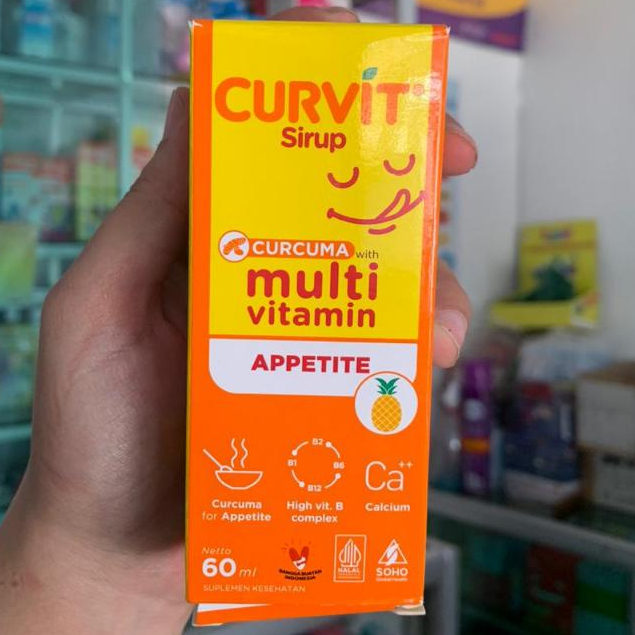 Curvit Sirup - Rasa Nanas