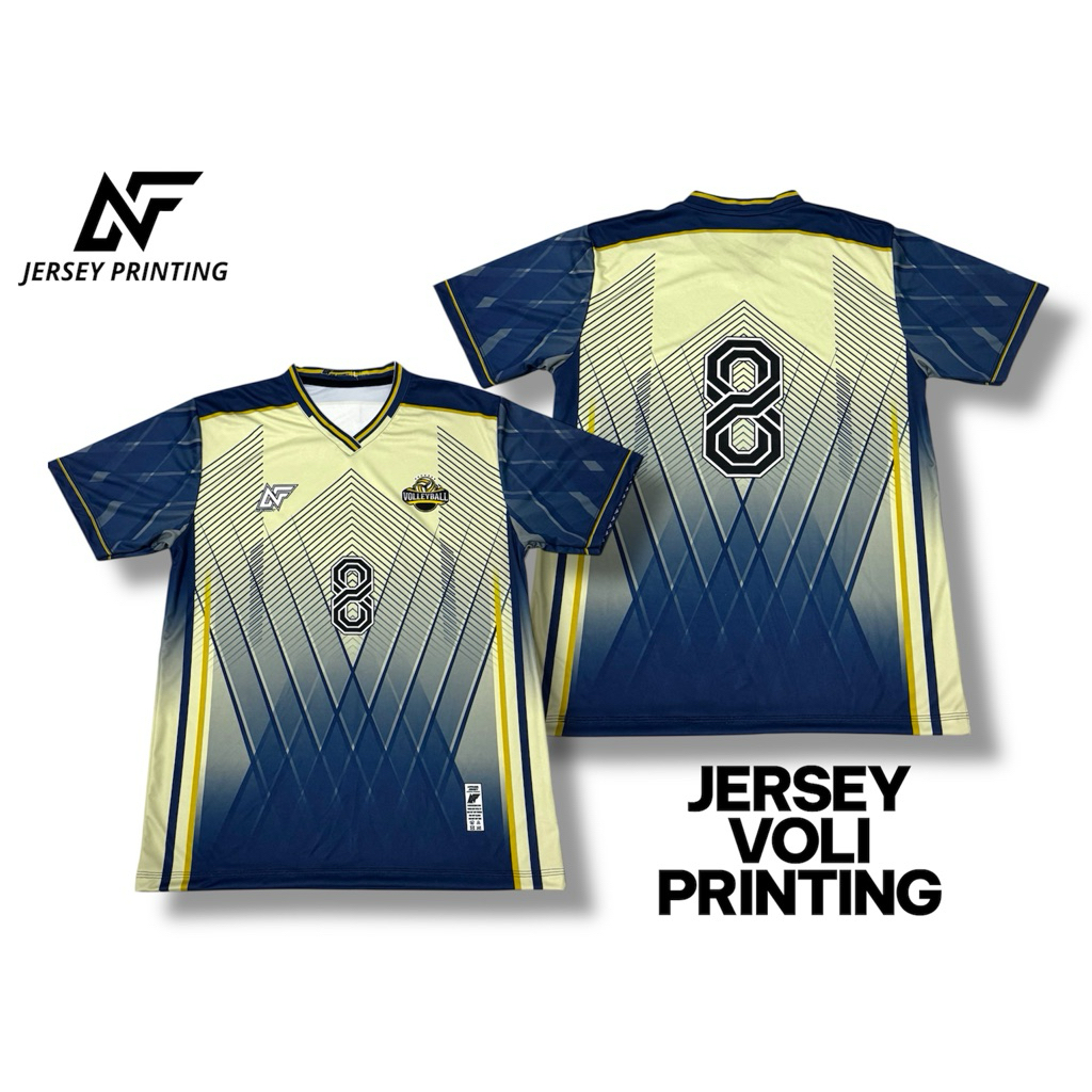 JERSEY VOLI NAVY KREM
