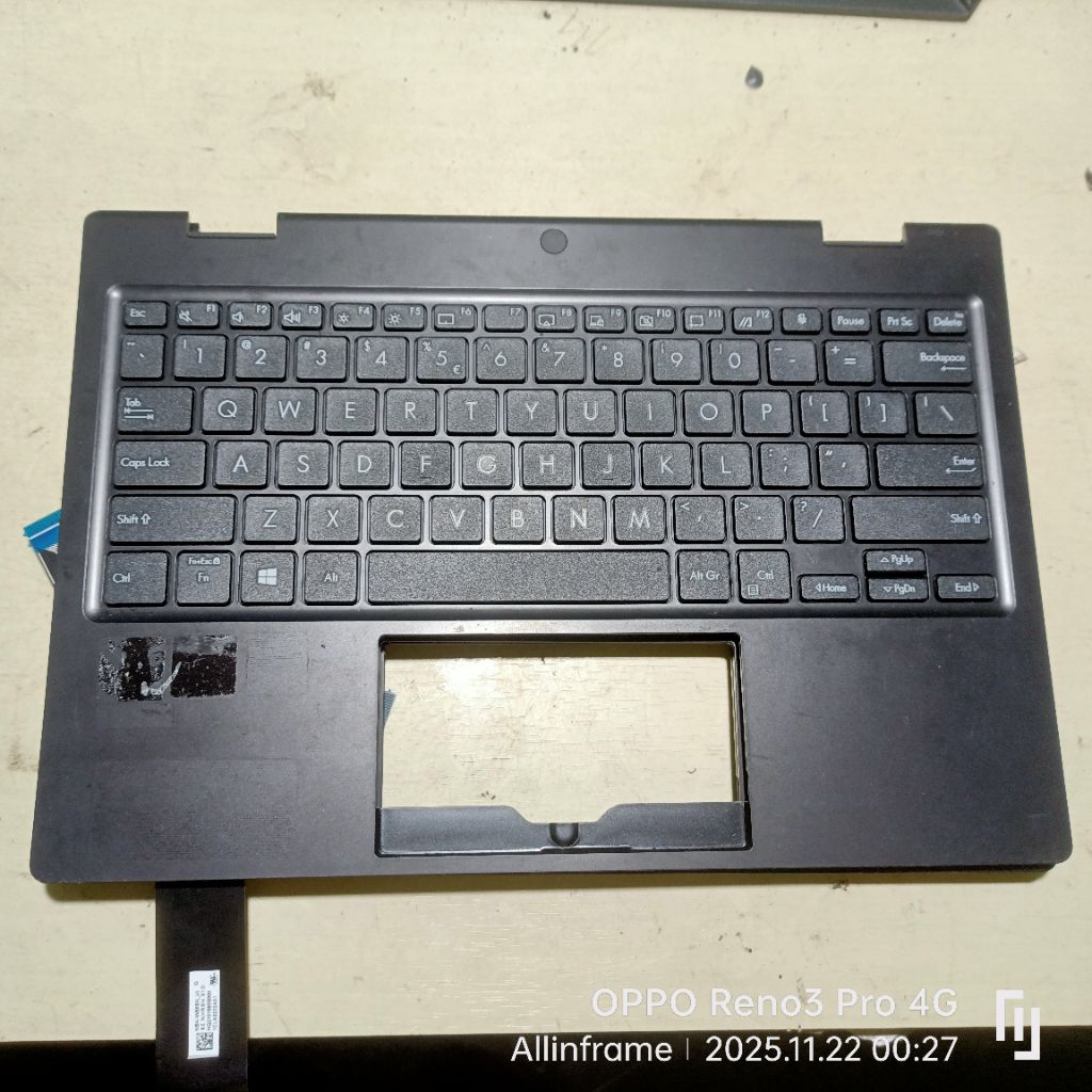 FRAME keyboard laptop Asus BR1100 BR1100CKA CR1100FK ORIGINAL CABUTAN