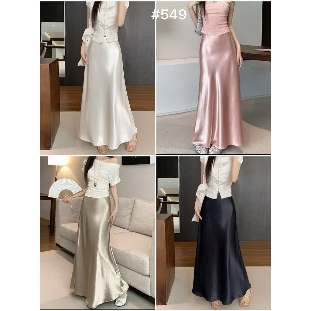 rok satin import premium rok import  bkk rok import wanita