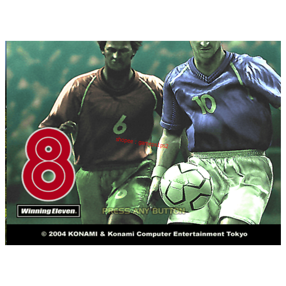 Winning Eleven 8 Patch Season 2003–2004 classic football - ps2