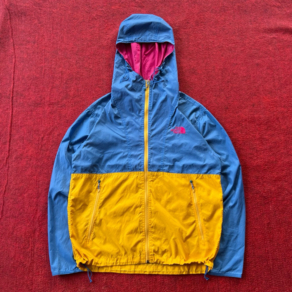 jaket tnf running Size : fit S (P : 65cm X L :55cm)