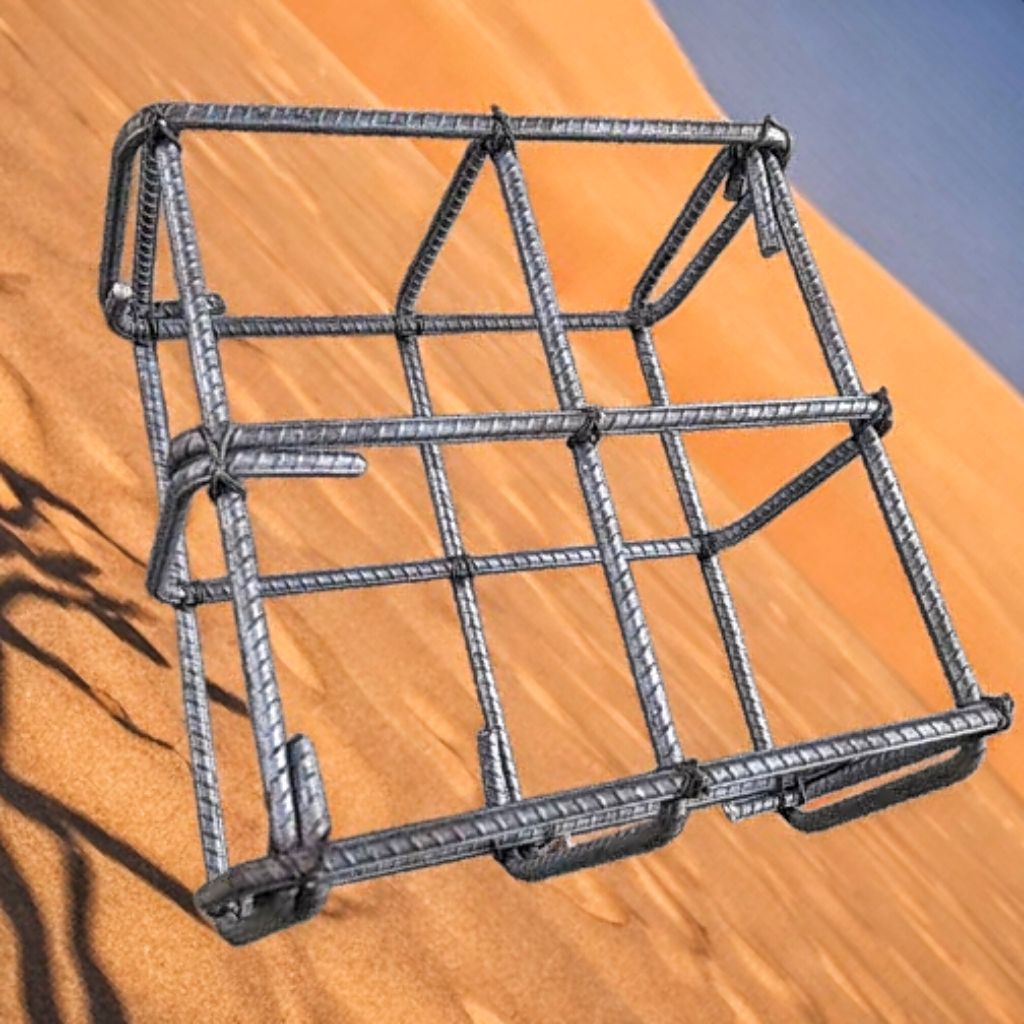 CAKAR AYAM 10MM FULL ULIR 3x3 JALUR PONDASI BANGUNAN