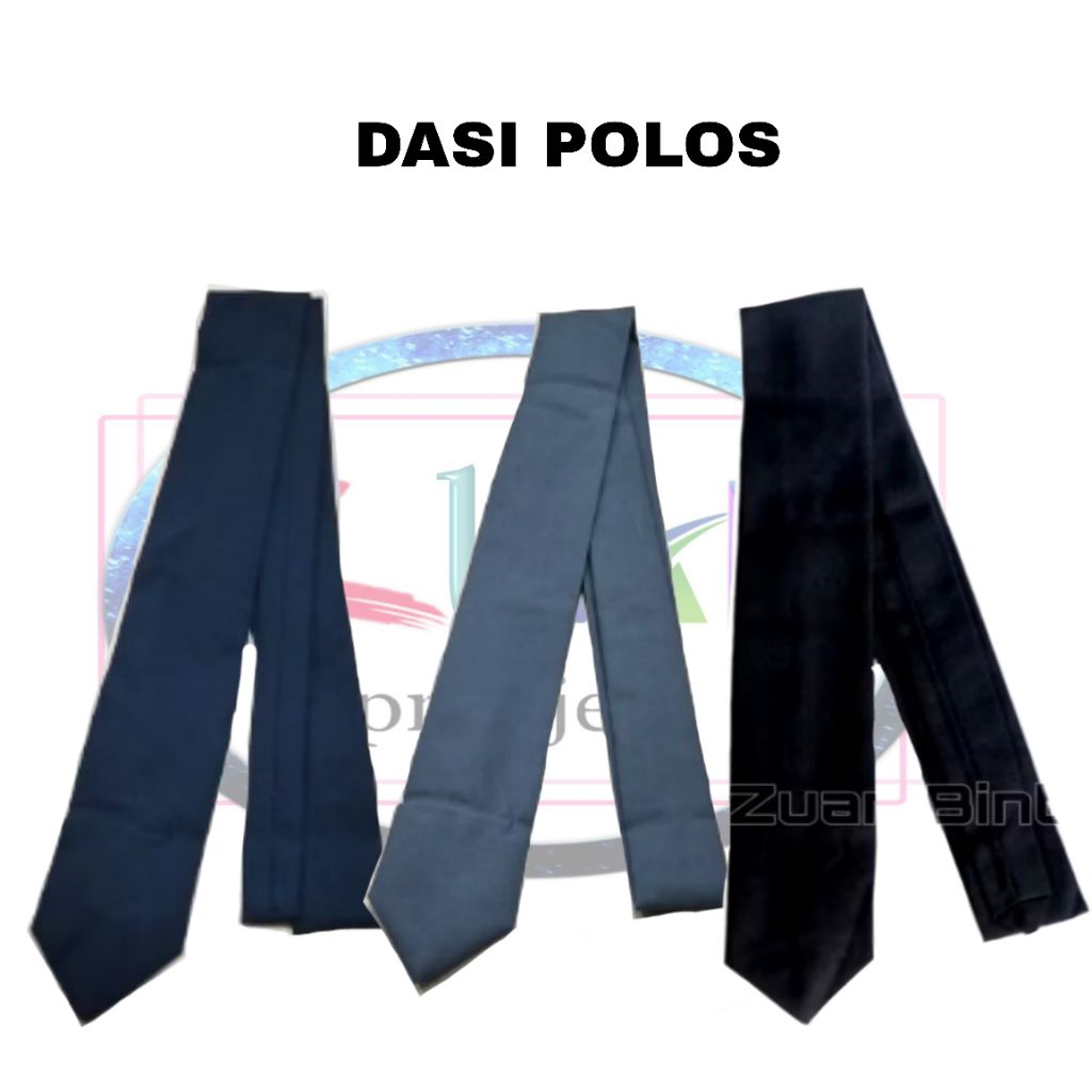 Dasi Hitam Polos - Dasi polos