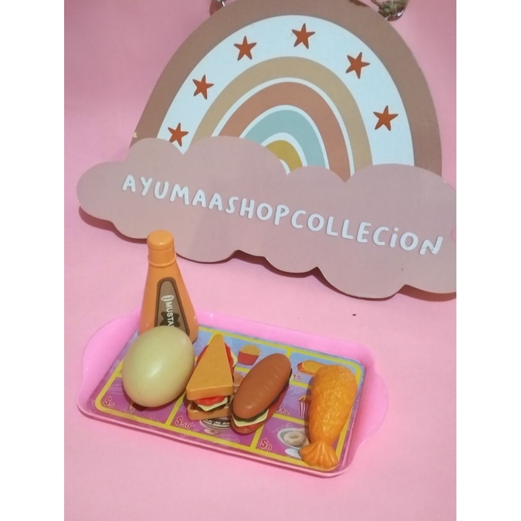 mainan makanan preloved