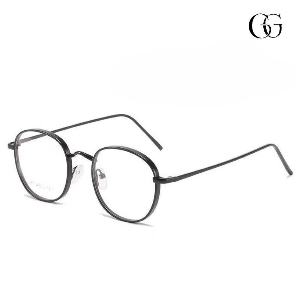 Frame Kacamata 2261 Full Besi | Tipis Elegan | Pria Wanita | Ringan & Tahan Lama | Bisa Minus Plus