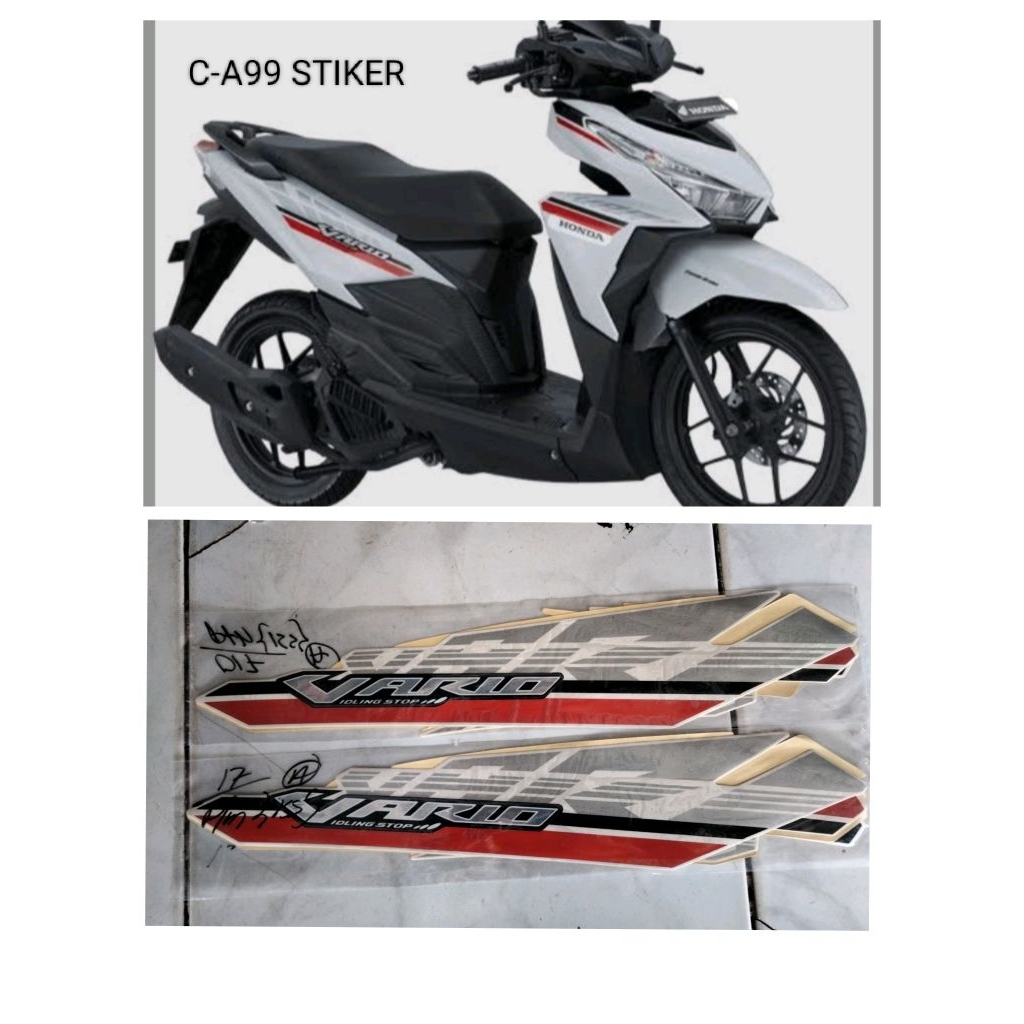striping original vario 2017 (iss), non(iss)
