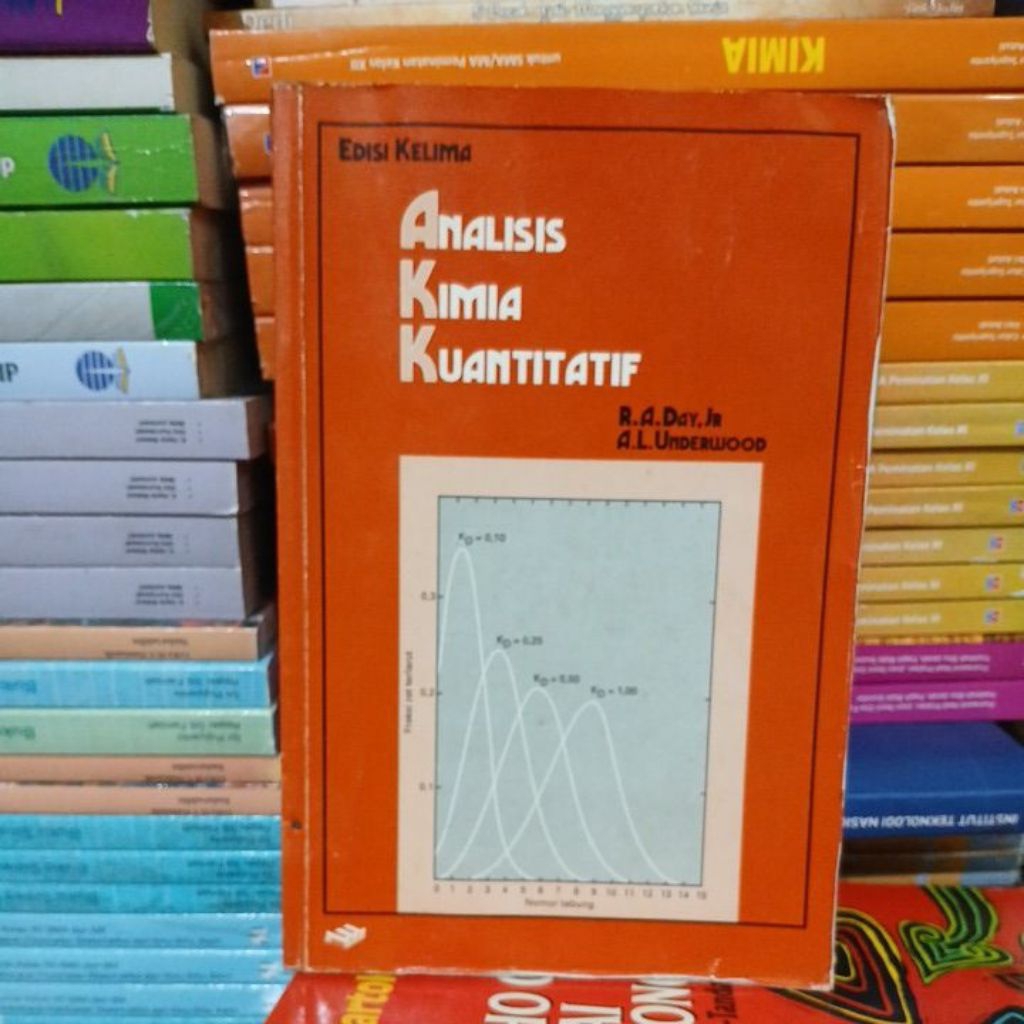 analisis kimia kuantitatif edisi kelima buku bekas kondisi bagus