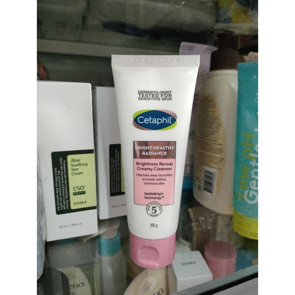 CETAPHIL Brightness Reveal Creamy Cleanser Sabun Cuci Muka 100gr