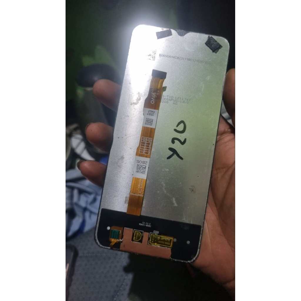 lcd vivo y20 original copotan minus