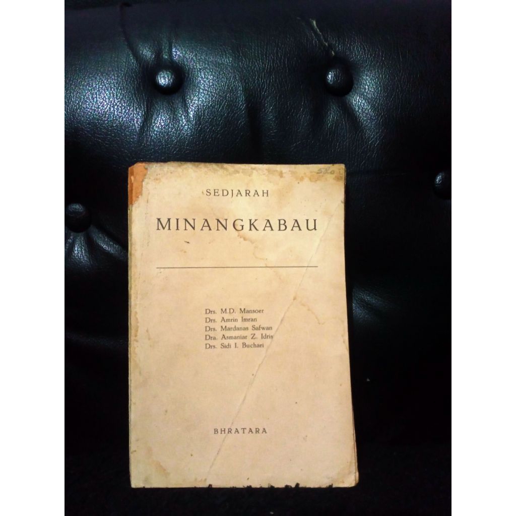 Sedjarah Minangkabau - Drs.M.D. Mansoer