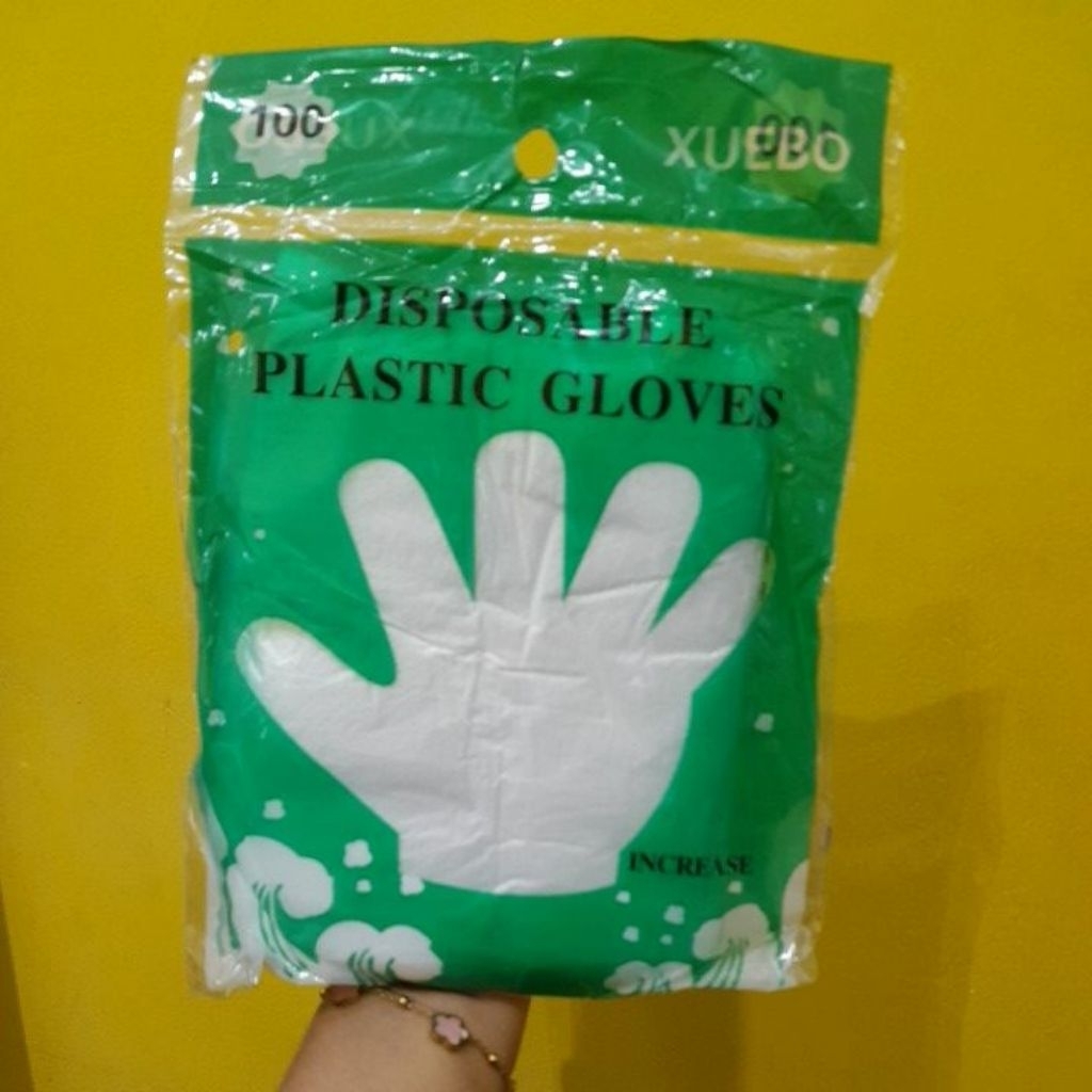 Sarung Tangan Plastik Bks 100's