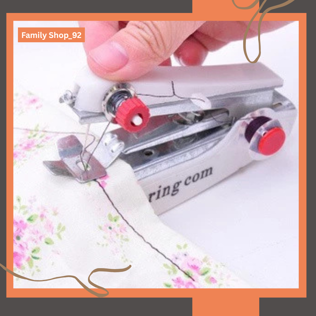 Mesin Jahit Tangan Mini Portable - Praktis, Ringan, Tanpa Baterai