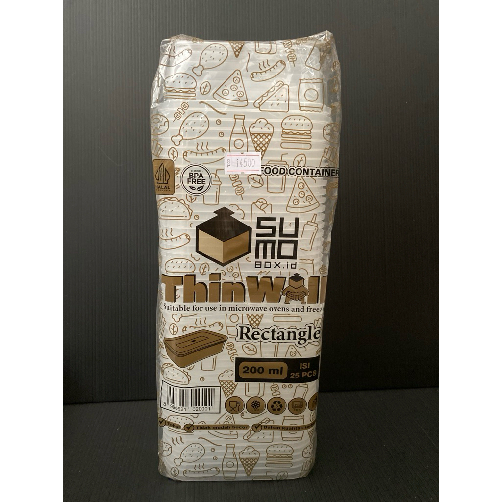 THINWALL KOTAK 200ml