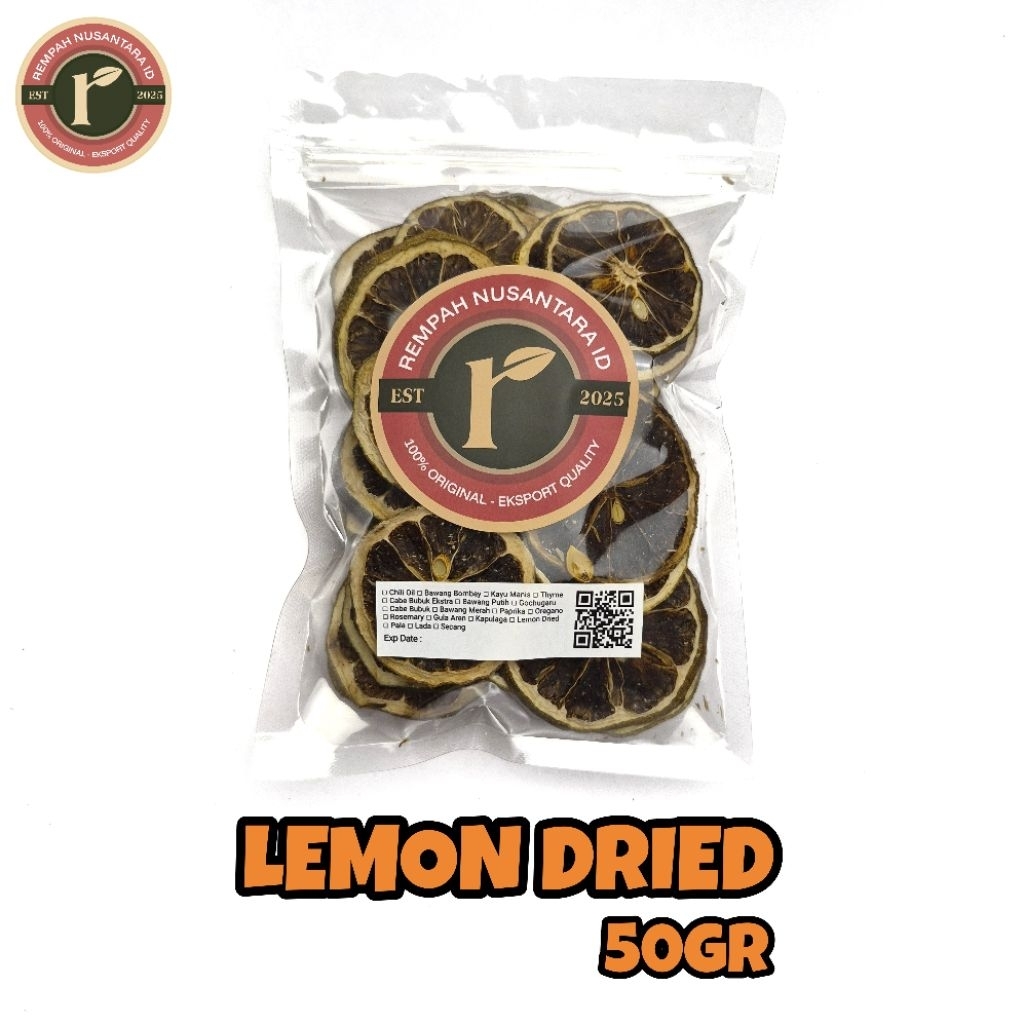 Lemon Dried Jeruk Lemon Kering