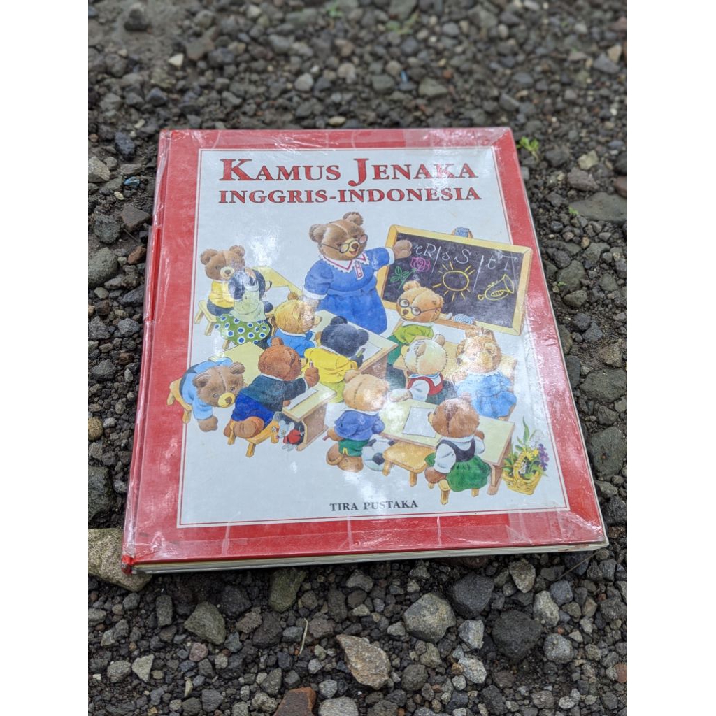 (PRELOVED BUKU ANAK) buku Rare kamus jenaka by tony wolf