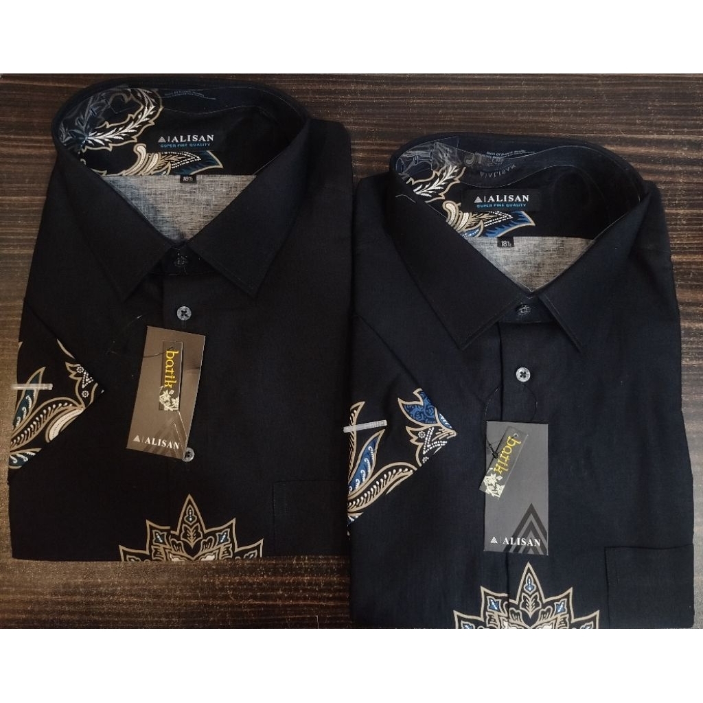 Alisan Batik Lengan Pendek Jumbo Reguler