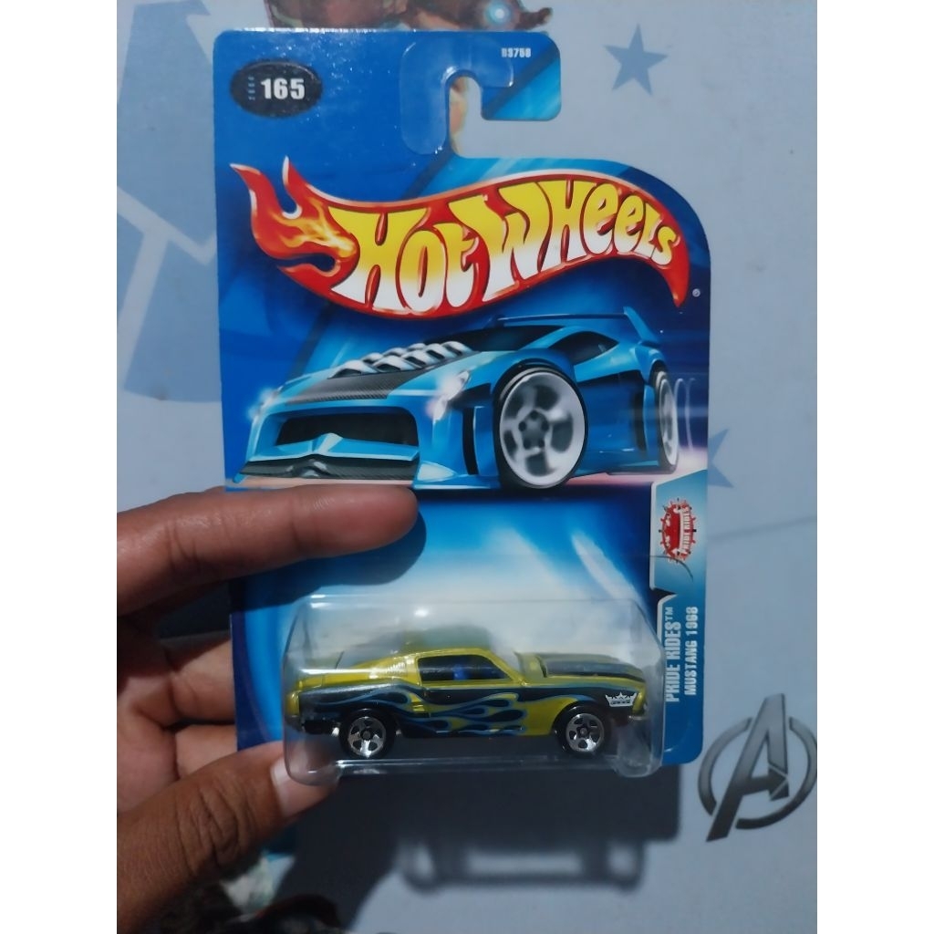 Hot Wheels Collector 165 Pride Rides Mustang 1968 Open Hood