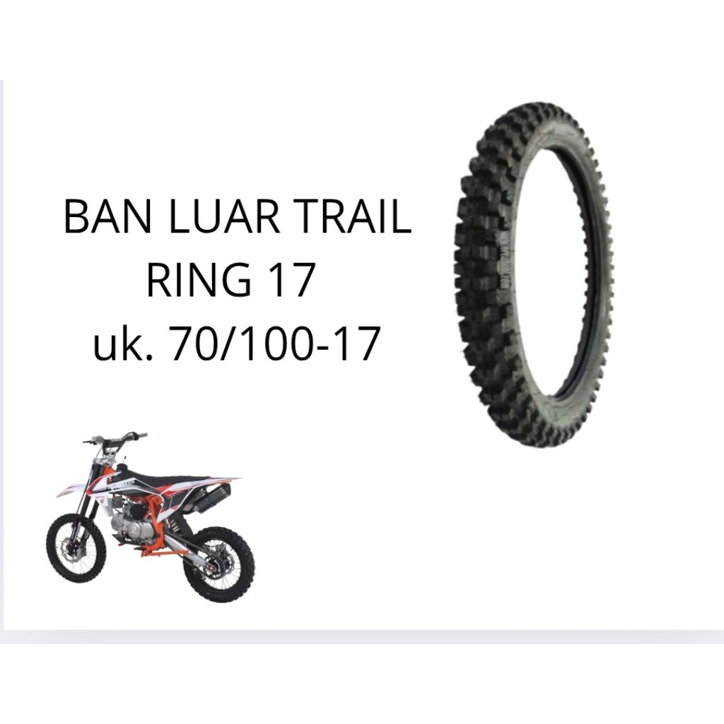 BAN TRAIL RING 17 UKURAN 70-100-17