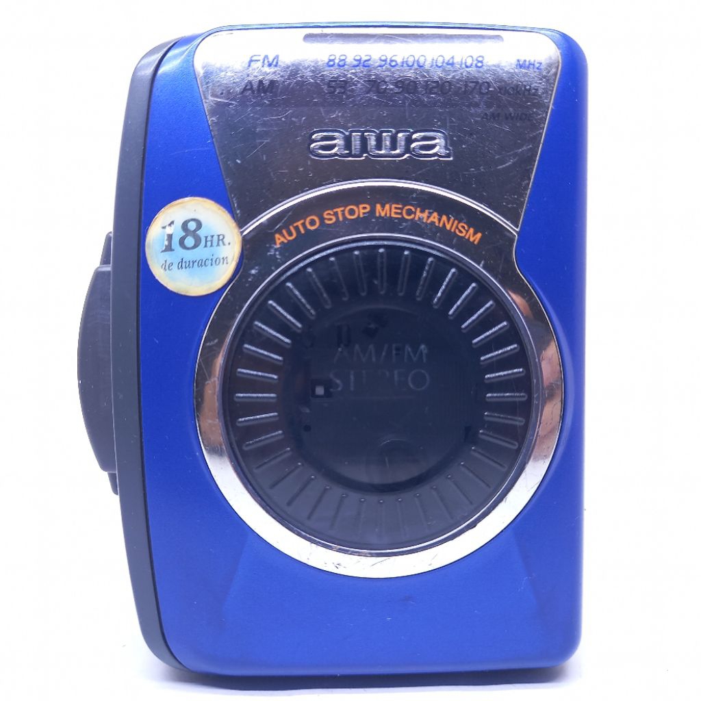 walkman Aiwa TA166 tape player kaset pita radio fm am mini portable