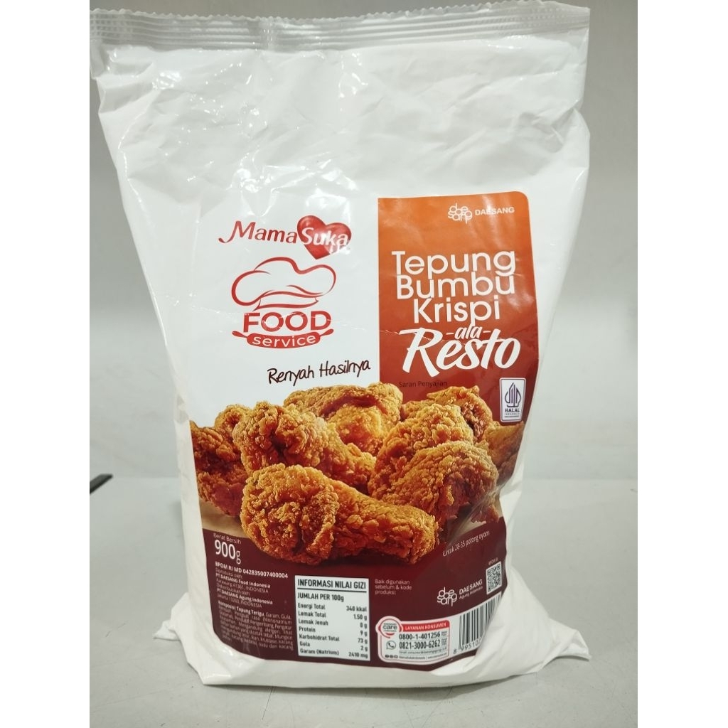 Mamasuka tepung bumbu krispi 900gr