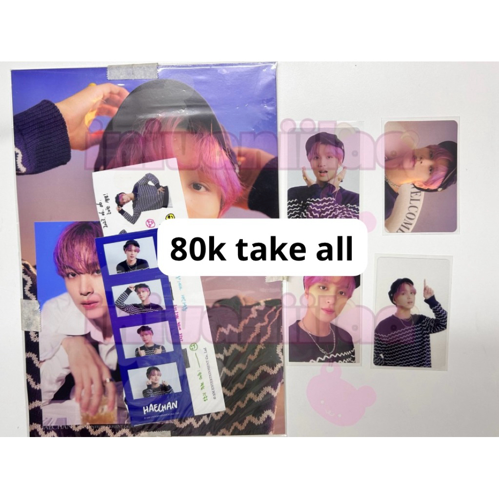 WTS/WTB SEASON GREETING NCT 2023 HAECHAN NCT 127 OFFICIAL MD POSTER PHOTOSTRIP POSTCARD PC