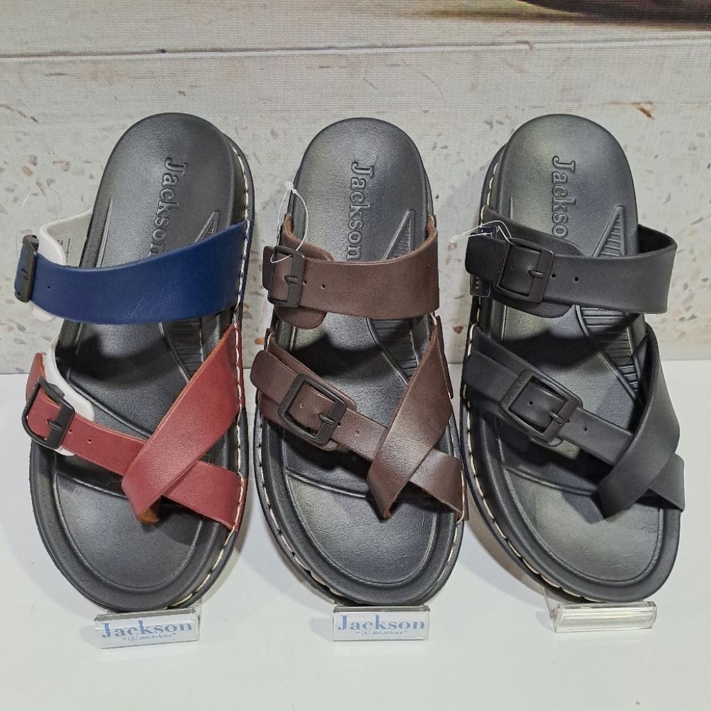 sandal karet pria Jackson