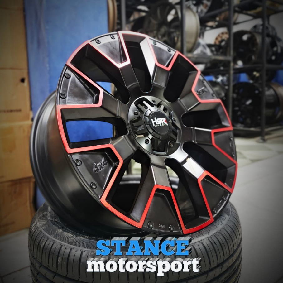 Velg Mobil Ring 20 HSR DOLASI R20 Untuk Pajero, Fortuner, Dmux, Everest