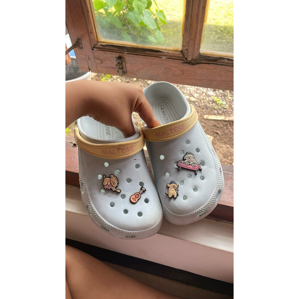 sandal crocs miniso ori uk.37-38