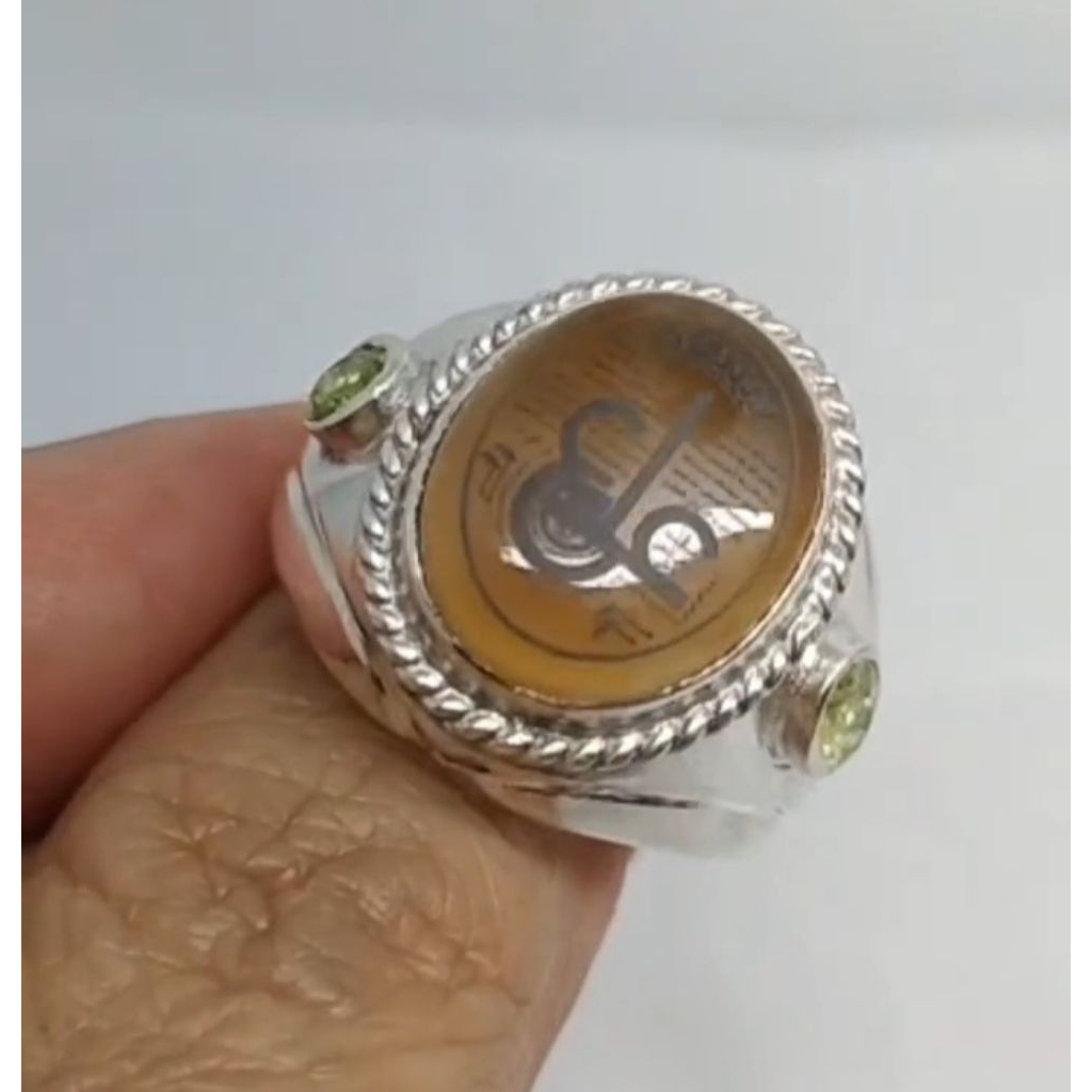 Cincin Batu Akik Yaman Hiriz Ainun Ali