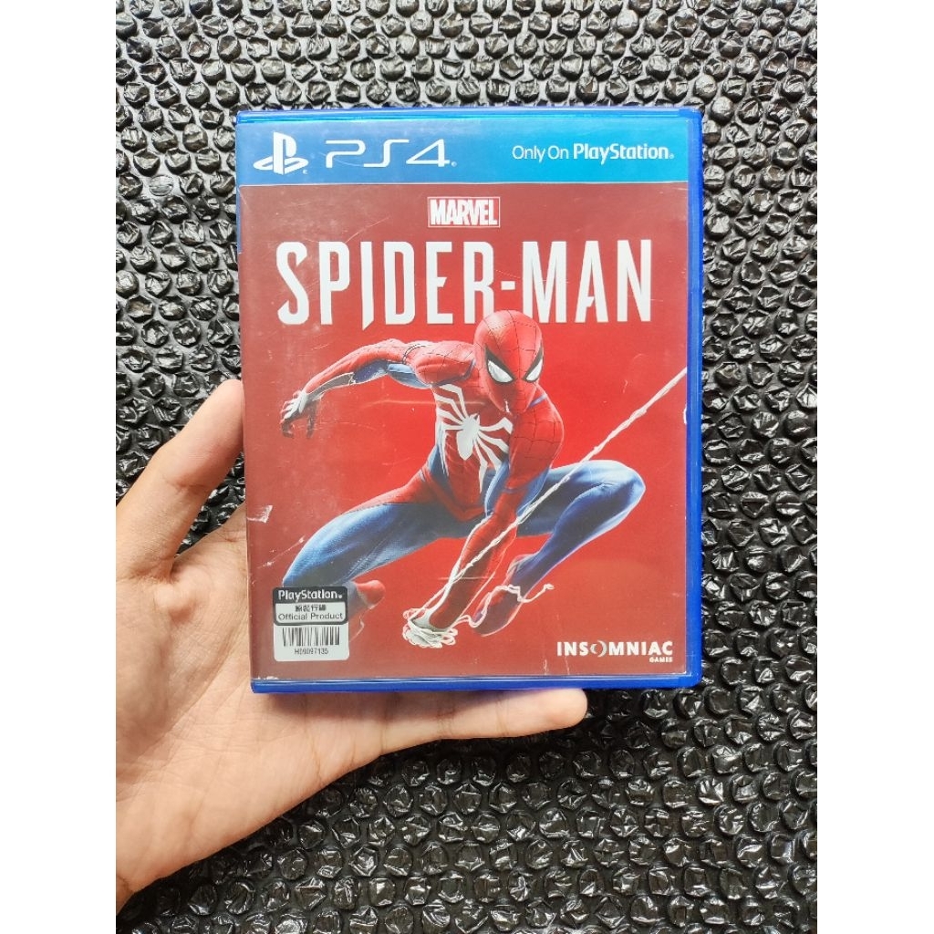BD Kaset Ps4 Marvel Spiderman