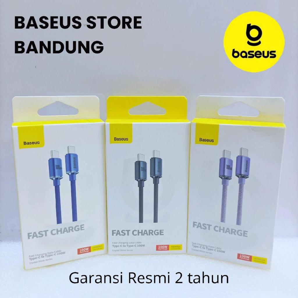 Baseus Crystal Shine Kabel Charger Type C to Type C 1,2m 2m