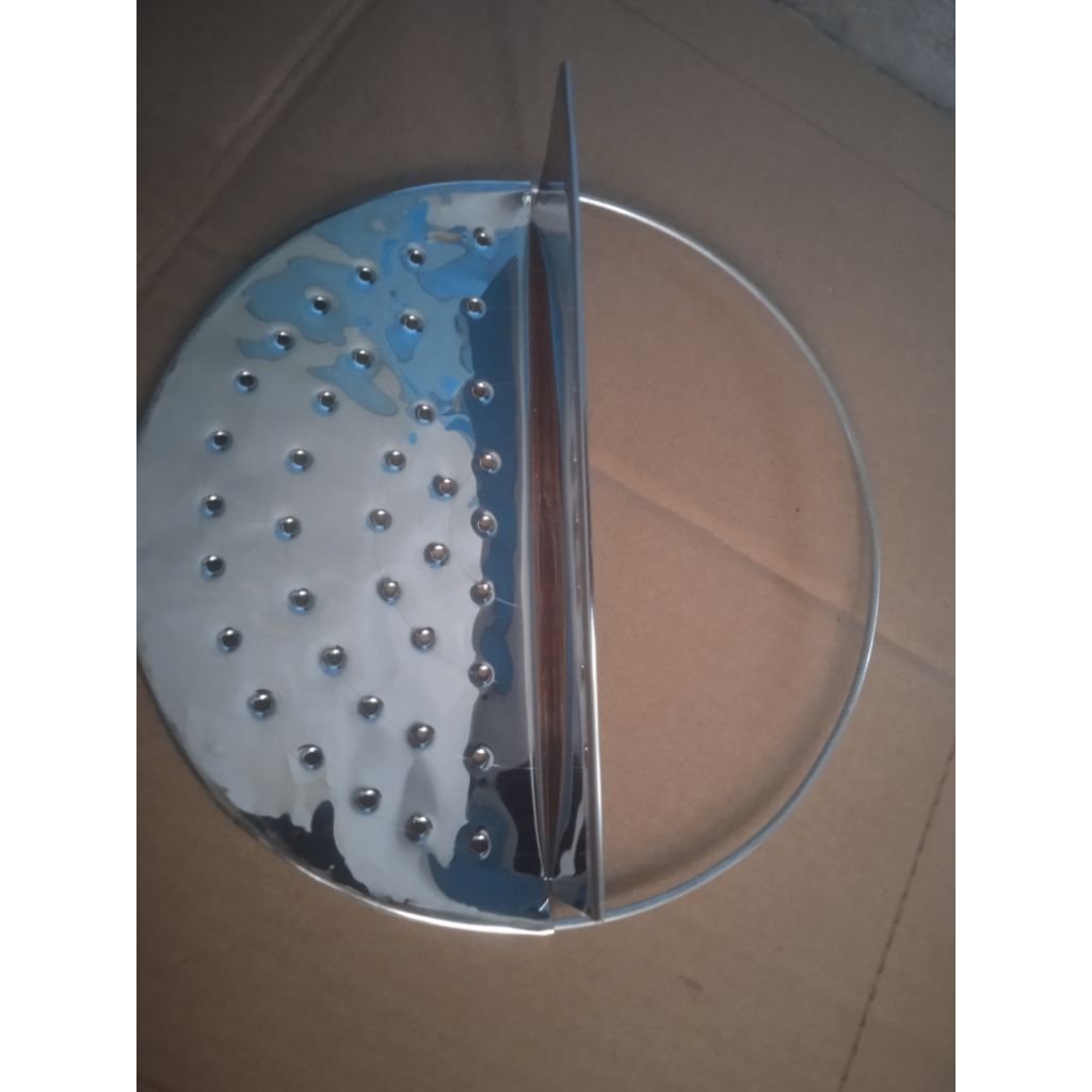 saringan dandang bakso malang/sekat dandang bakso setengah lubang