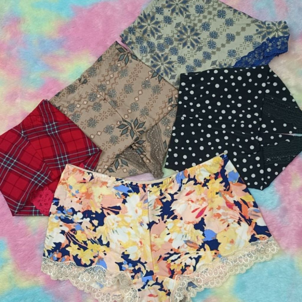 Celana Dalam Wanita CD Viral Hotpants Jumbo Nyaman Dipakai Daleman Juve