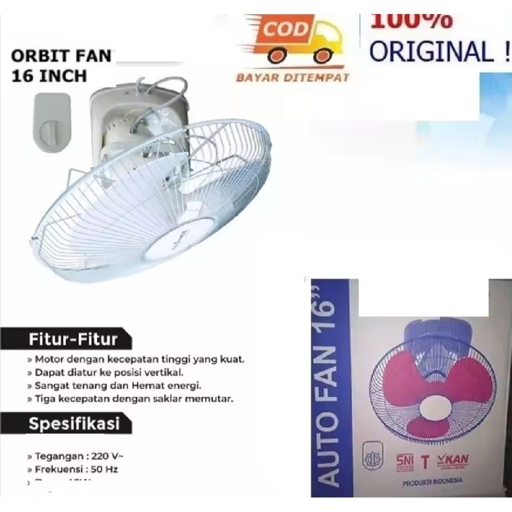ORBIT FAN SOGO 16"