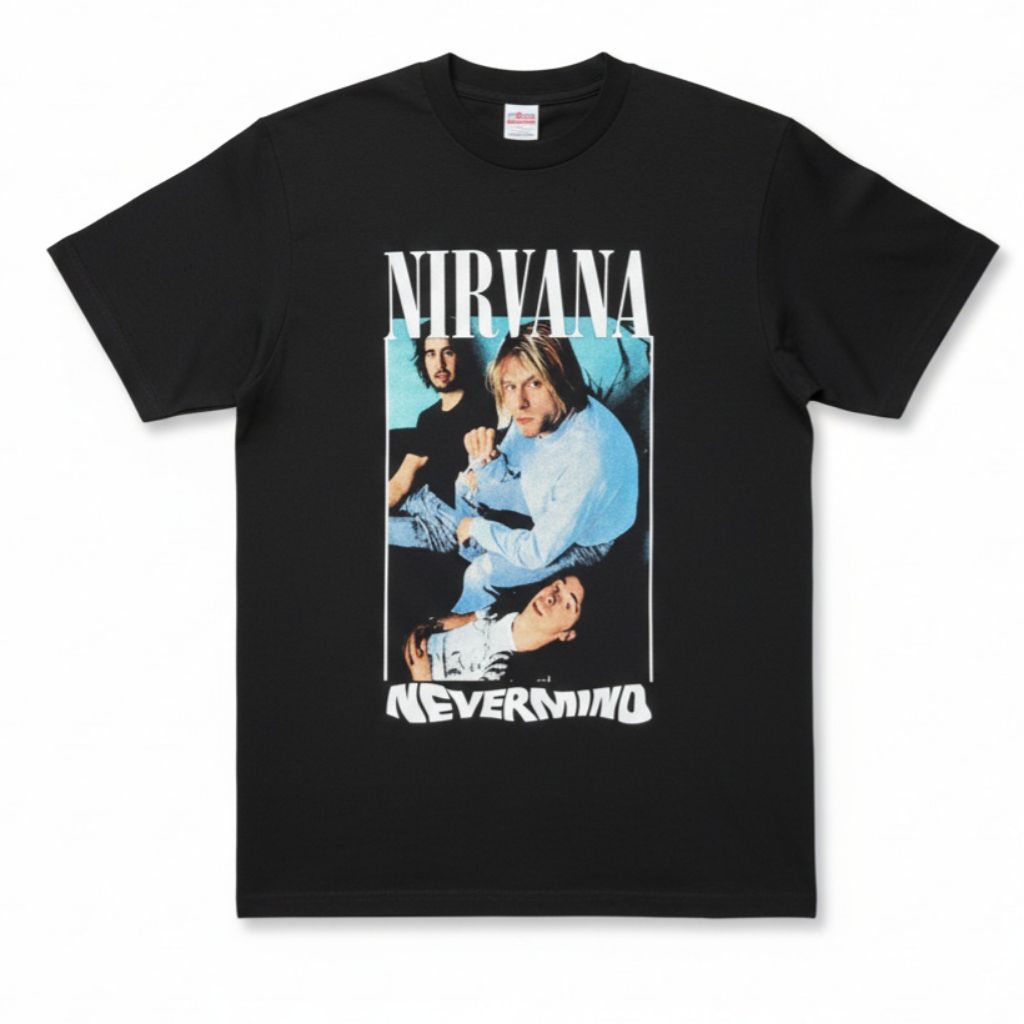 Kaos Nirvana Nevermind Unisex Tshirt KamidiBootleg