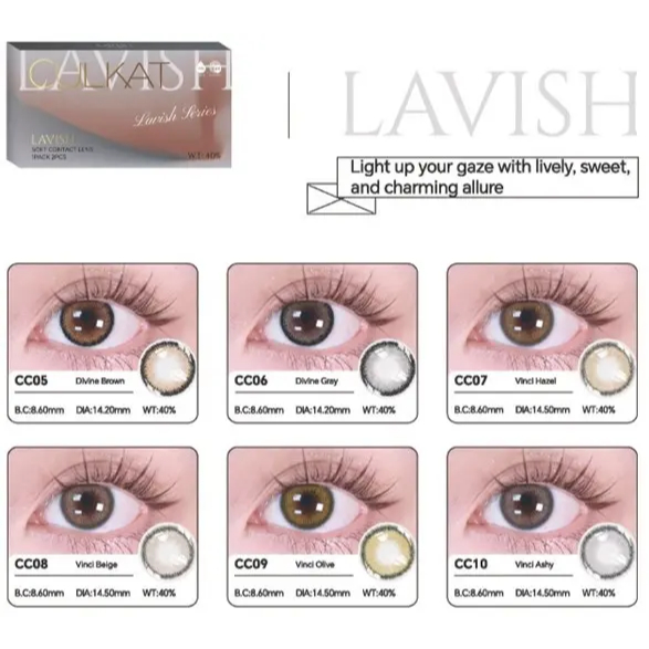 Culkat X Miniso Softlens - Lavish Divine 14.2mm & Vinci 14.5mm Series
