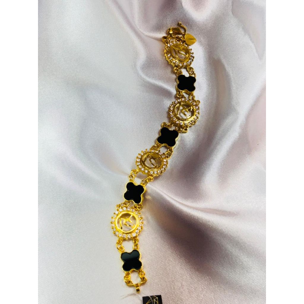 gelang lapis emas gelang rantai wanita mirip emas asli