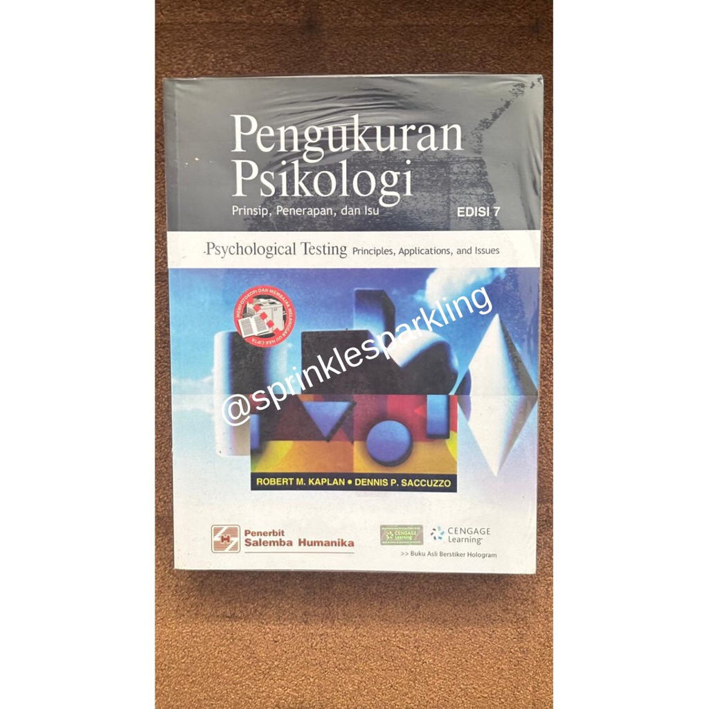 Preloved Buku Pengukuran Psikologi