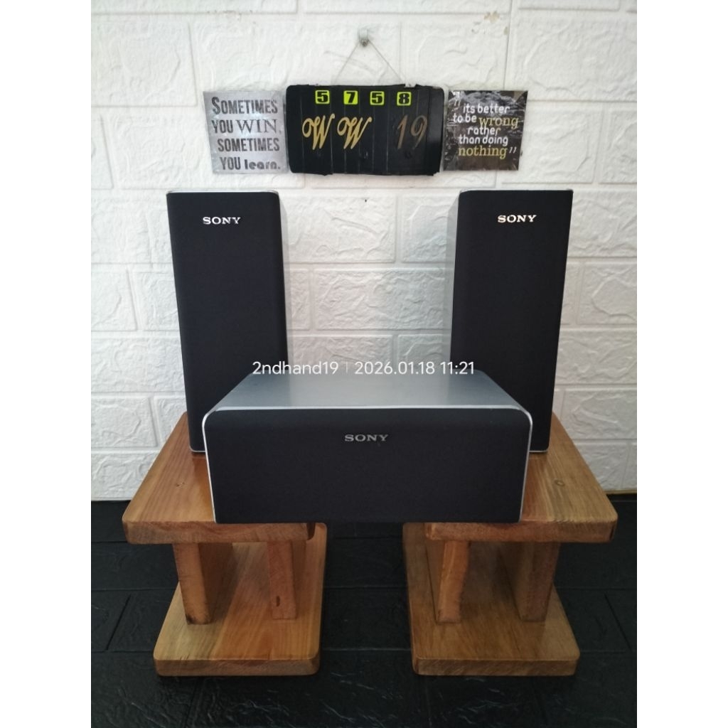 Speaker Surround center SONY Pasif Bekas / Second