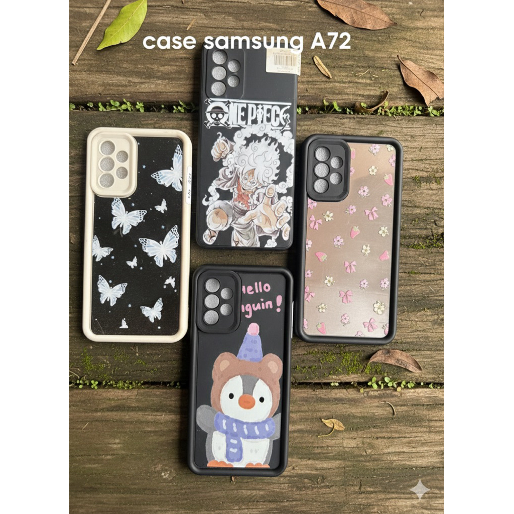 Casing Samsung A72 Case Premium Style & Protection - Softcase Karakter Aesthetic Terbaru