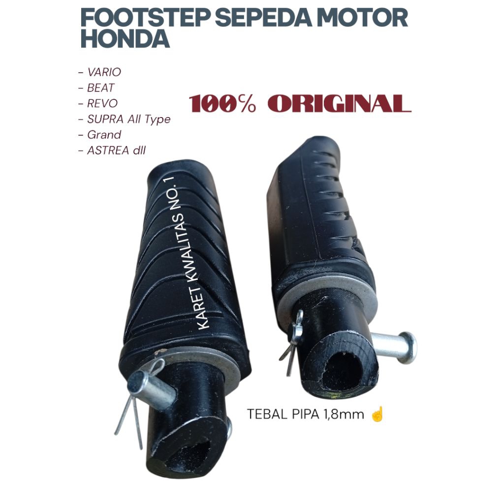 [ ORIGINAL ] Footstep Belakang Beat FI - Revo Absolute - Blade - Revo - Spacy, Pijakan kaki belakang