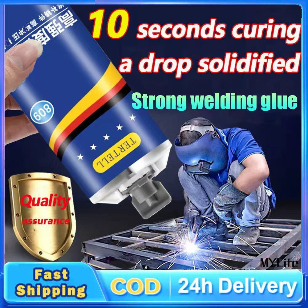 Metal Casting Glue Lempung Baja Tuang Super Kuat Tanpa Las Cepat Mengeras Anti Bocor Tahan Panas Coc