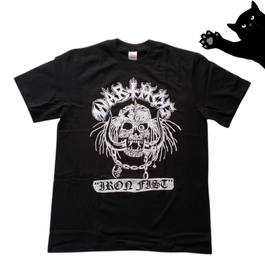 T-shirt kaos band WARTHOG - IRON FIST