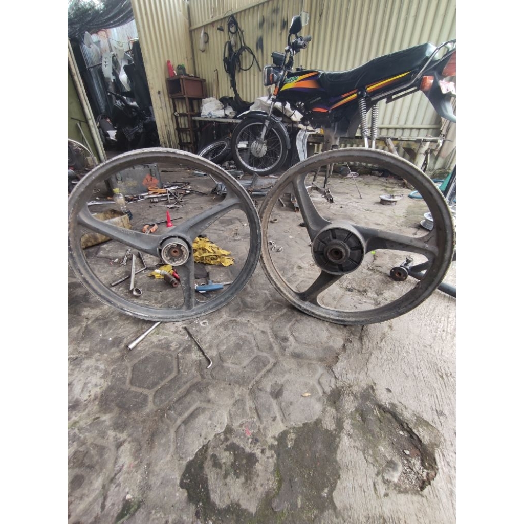 velg racing double disc suzuki palang 3