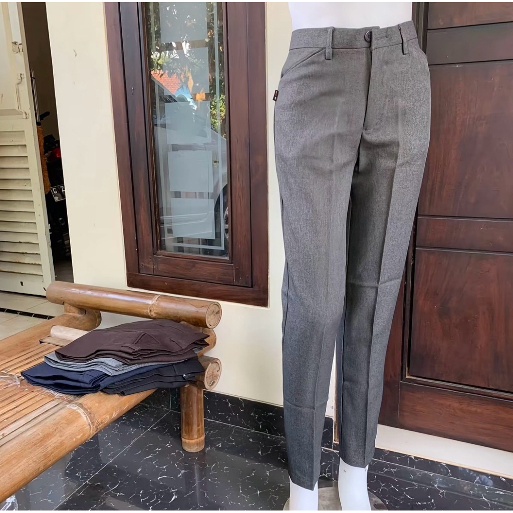 CelanaBahanWanitaCelanaKerjaResleting