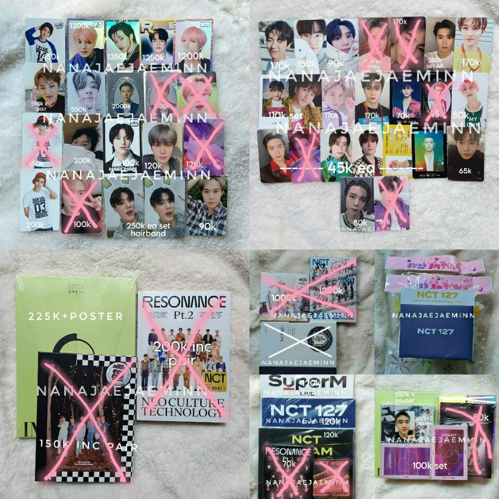 [TAKE ALL FREE BROADCAST DAN POLA SIGNED RARE ZAYYAN] ALL PC PHOTOCARD OFFICIAL NCT NCT 127 DREAM WA