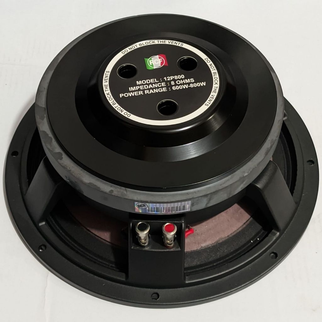 speaker 12 inch RCF 12P800 ITALY VC 4 IN / SPEAKER RCF 12P800 ORIGINAL