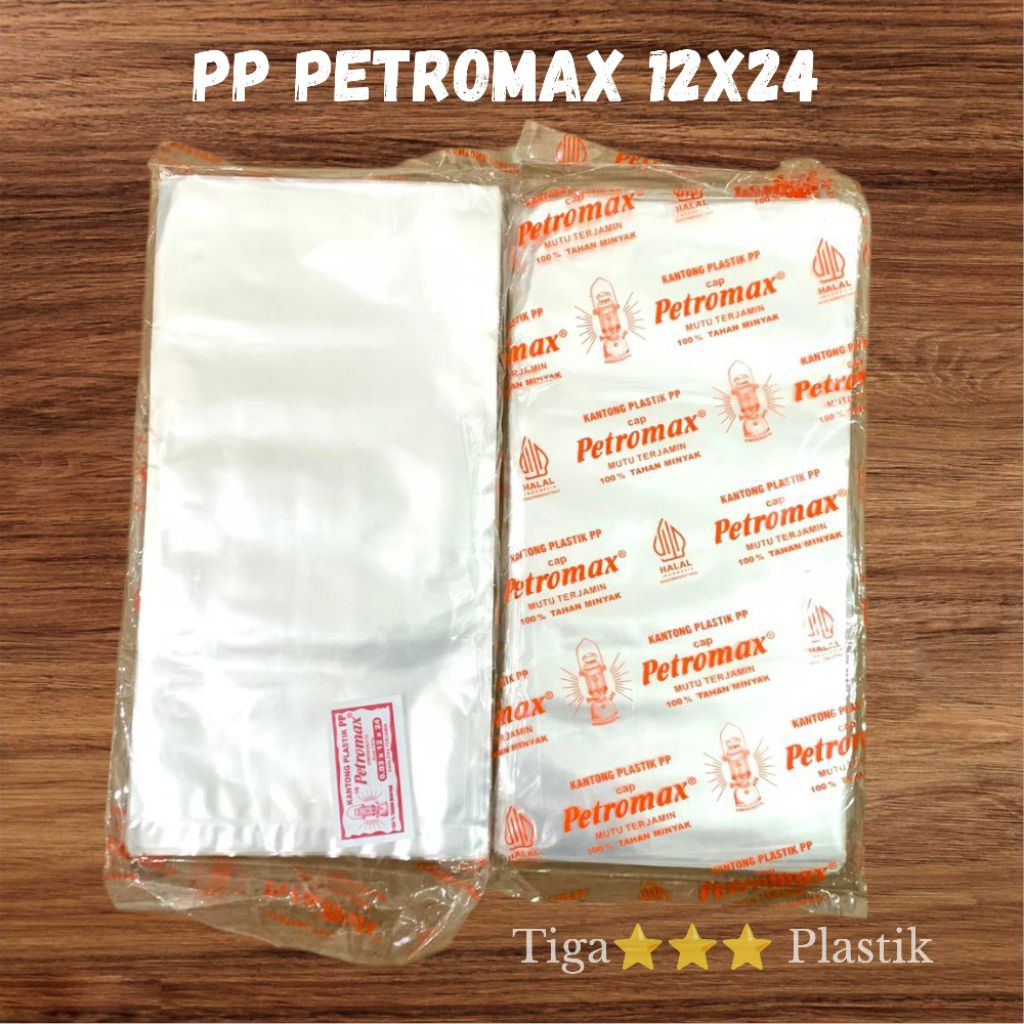 Plastik PP Bening Petromax 12x24